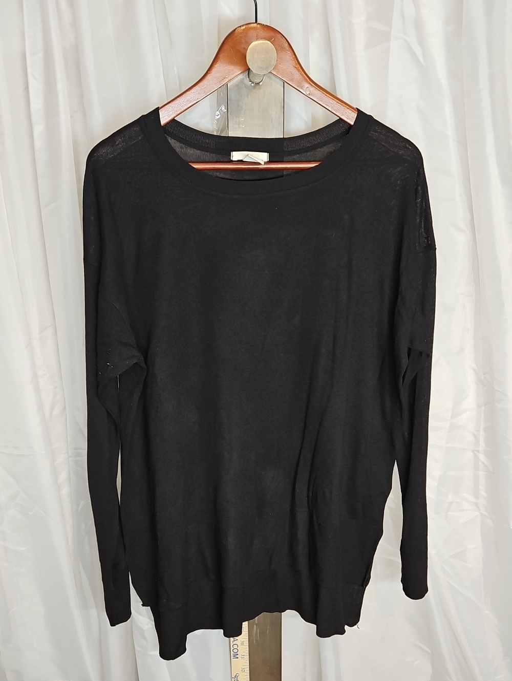H&M Black Women's Crewneck Sweater L